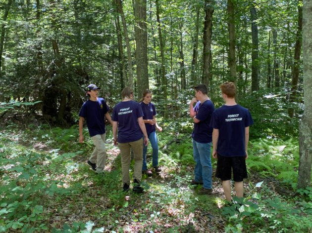 Junior Forest Technicians Carve a Path for Their Futures in the Woods